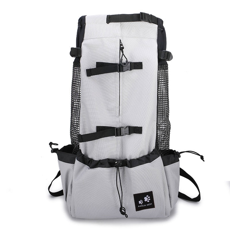 Pet Dog Carrier Bag Carrier For Dogs Backpack Out Double Shoulder Portable Travel Backpack Outdoor Dog Carrier Bag Travel - photo 4
