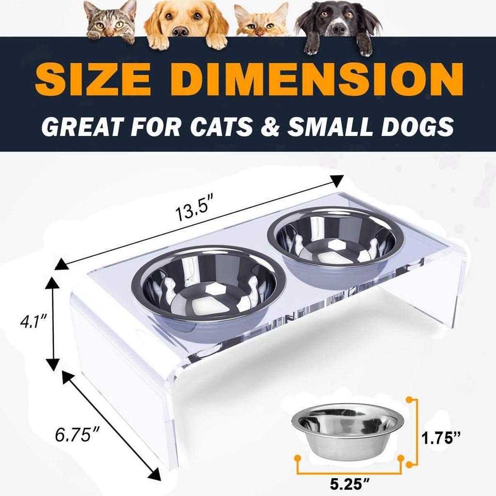 Elevated Acrylic Pet Feeder - photo 7