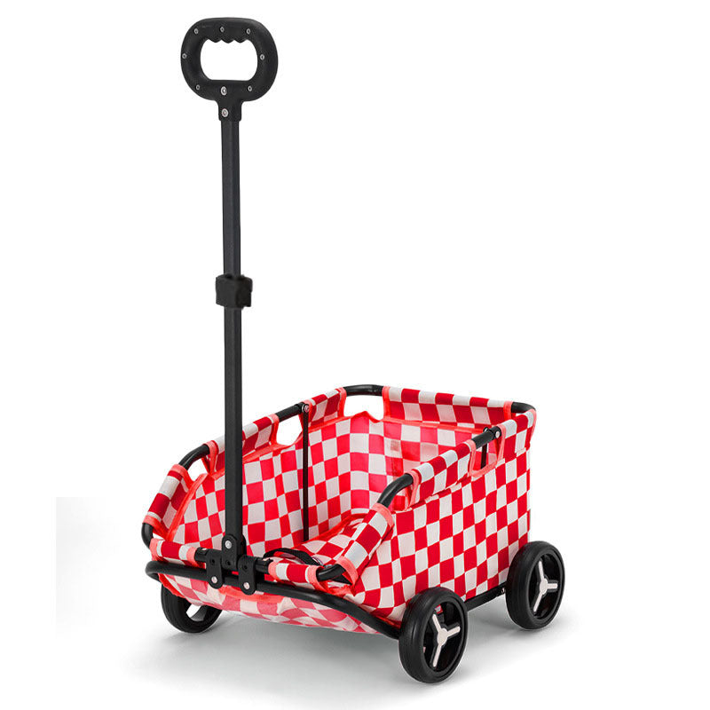 Pet Stroller Dog Cat Trolley Out Small Pet Cart Portable Foldable Storage Car - photo 7