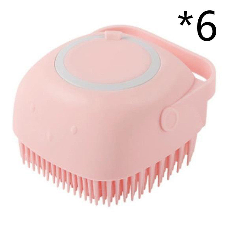 Silicone Bath Massage Gloves for Pets - photo 7