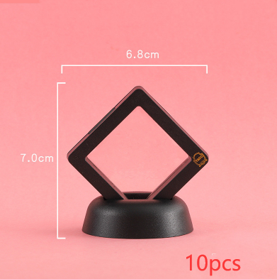 3D Jewelry Coin Display Stand Case Rack Collections Storage Box For Earring Gems Ring Doll Coin Badge Medal Holder - photo 17