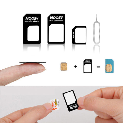 4-in-1 SIM Card Adapter Kit