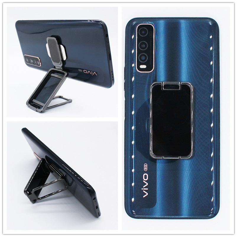 Foldable Mobile Phone Holder Ring Buckle Retractable Desktop CellPhone Stand Car Magnetic Bracket Office Accessories - photo 17