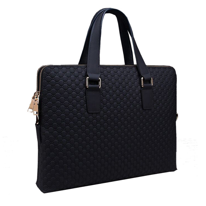 14-Inch Leather Laptop Bag
