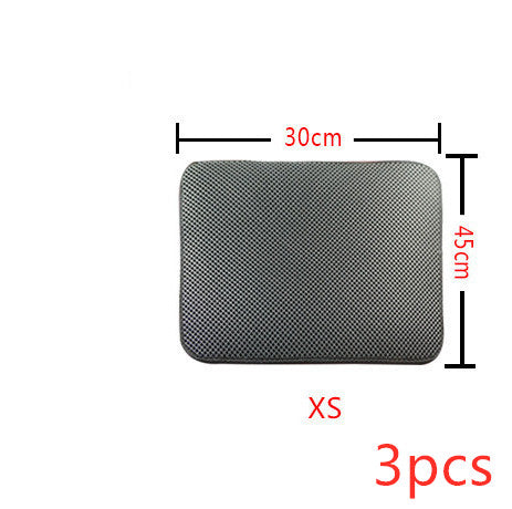 Double-Layer Cat Litter Trapping Mat - photo 23