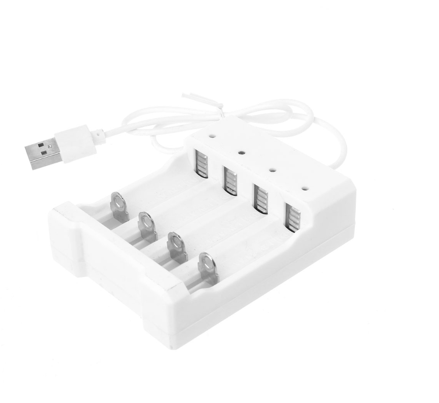 Battery Charger Adapter 1.2V Universal Smart 4Slot  Rechargeable Battery Charger Adapter USB Plug