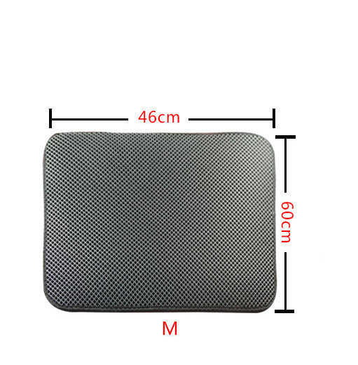 Double-Layer Cat Litter Trapping Mat - photo 11