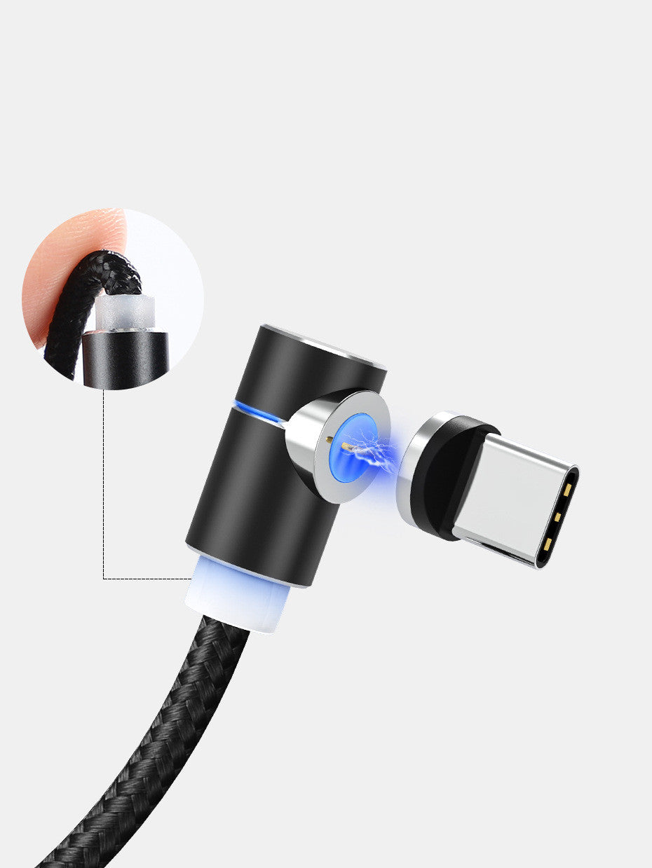 Magnetic Cable LED Magnet Charger Cable USB Cable & USB Type-C USB C - photo 12