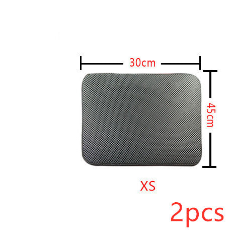 Double-Layer Cat Litter Trapping Mat - photo 28