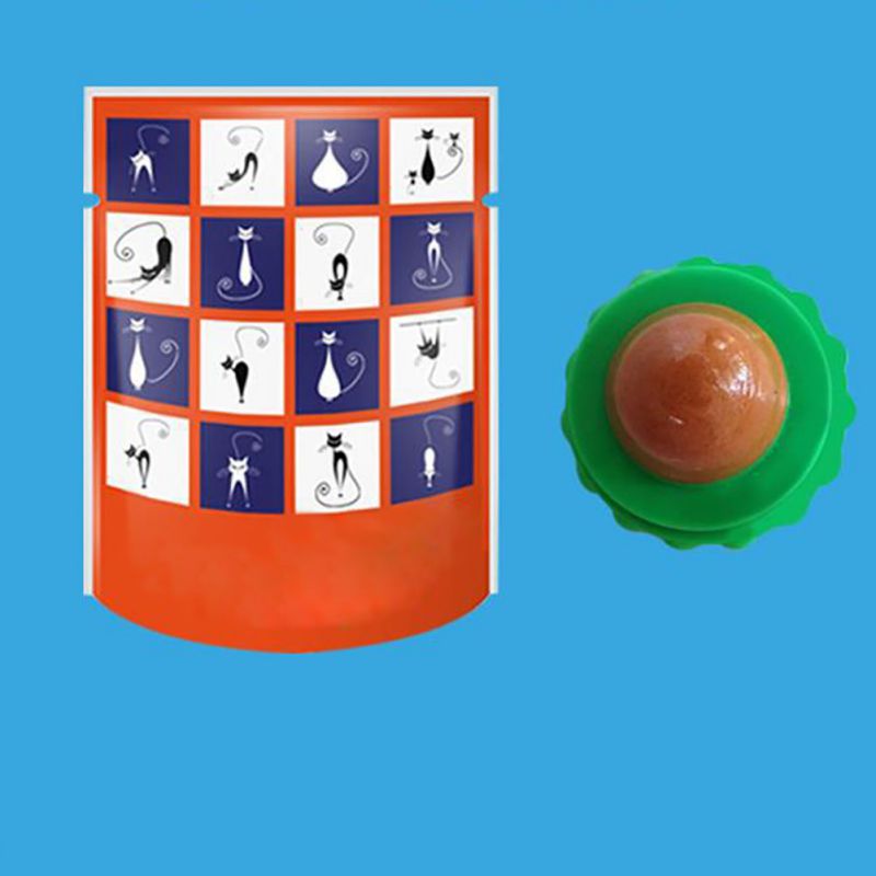 Pet Cat Sugar Energy Ball Lick Toys Catnip - photo 7