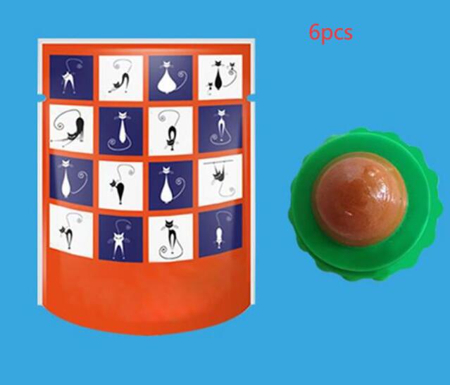 Pet Cat Sugar Energy Ball Lick Toys Catnip - photo 8