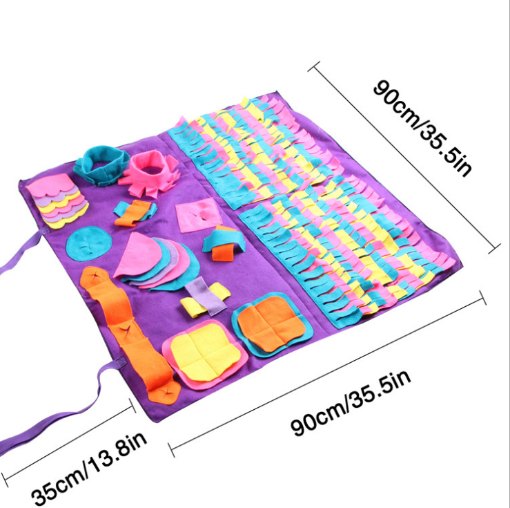 Pet Training Blanket Detachable Stitching Dog Sniffing Pad - photo 10