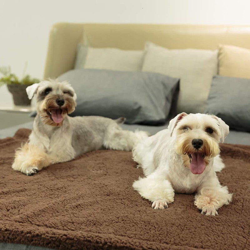 Plush Pet Blanket Dog Mat Cat Mat Pet Air Conditioning Mat Pet Plush Mat - photo 4