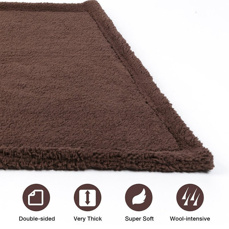 Plush Pet Blanket Dog Mat Cat Mat Pet Air Conditioning Mat Pet Plush Mat - photo 8