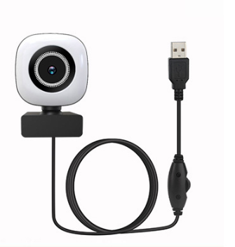 New Private Model 4K Live Broadcast Beauty Light Supplement Computer Camera Usb Video Hd Webcam - photo 3