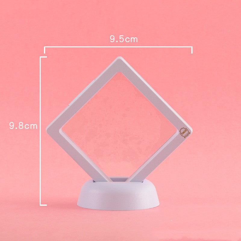 3D Jewelry Coin Display Stand Case Rack Collections Storage Box For Earring Gems Ring Doll Coin Badge Medal Holder - photo 4