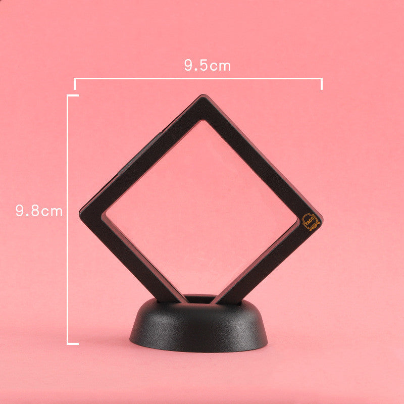 3D Jewelry Coin Display Stand Case Rack Collections Storage Box For Earring Gems Ring Doll Coin Badge Medal Holder - photo 8
