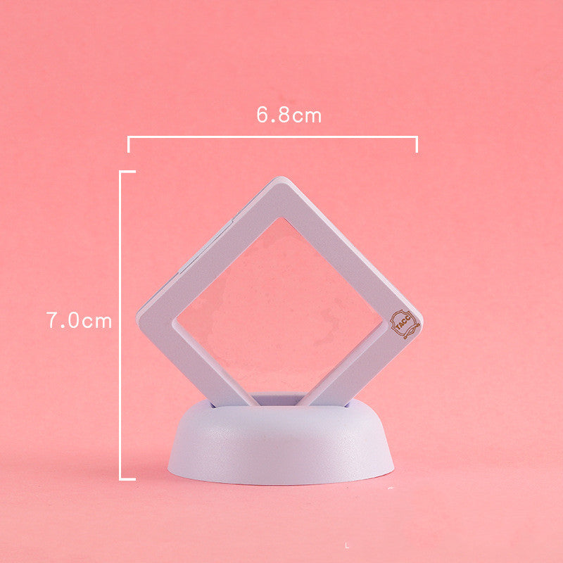 3D Jewelry Coin Display Stand Case Rack Collections Storage Box For Earring Gems Ring Doll Coin Badge Medal Holder - photo 15