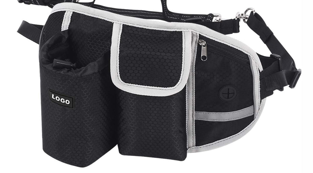 Dog Training Leash Waist Bag Hands-Free Outdoor Pet Running Walking Leash Portable Dog Food Water Cup Storage Bags - photo 6