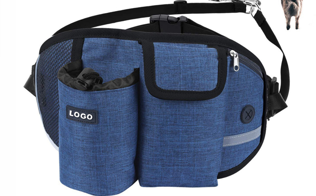 Dog Training Leash Waist Bag Hands-Free Outdoor Pet Running Walking Leash Portable Dog Food Water Cup Storage Bags - photo 17