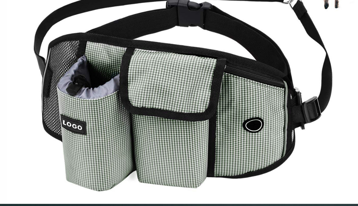 Dog Training Leash Waist Bag Hands-Free Outdoor Pet Running Walking Leash Portable Dog Food Water Cup Storage Bags - photo 5