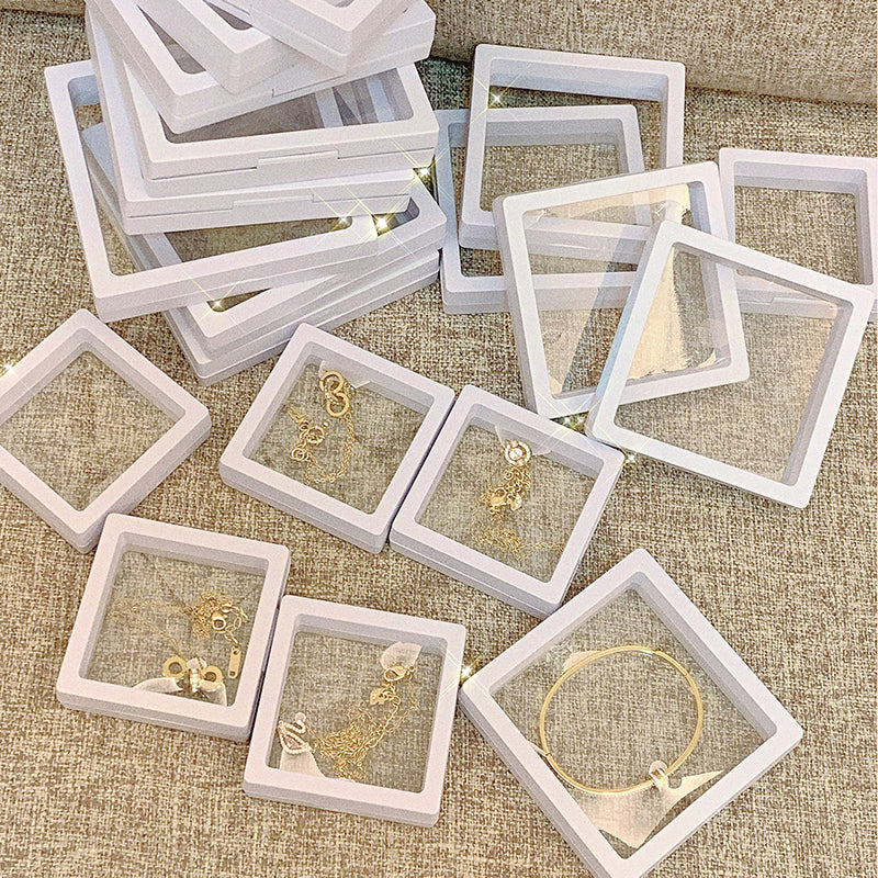 3D Jewelry Coin Display Stand Case Rack Collections Storage Box For Earring Gems Ring Doll Coin Badge Medal Holder - photo 29