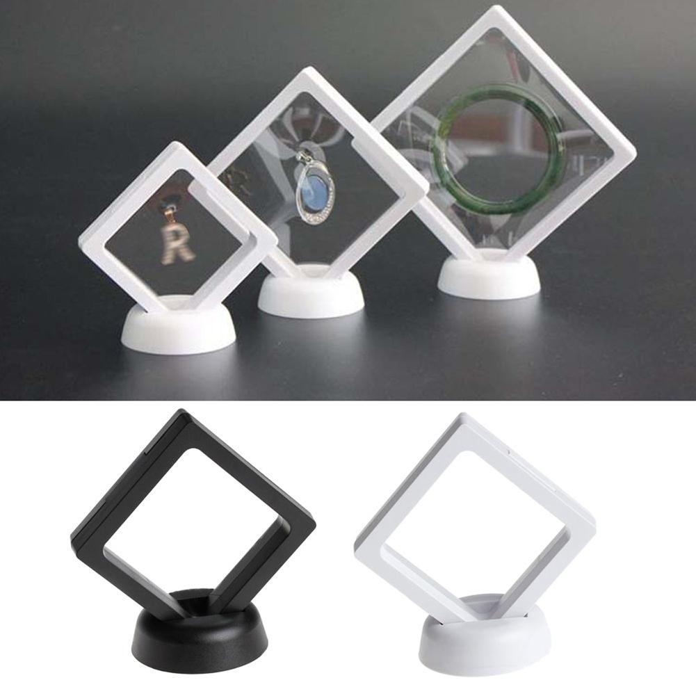3D Jewelry Coin Display Stand Case Rack Collections Storage Box For Earring Gems Ring Doll Coin Badge Medal Holder - photo 3