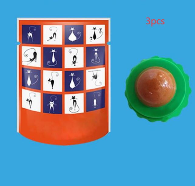 Pet Cat Sugar Energy Ball Lick Toys Catnip - photo 22