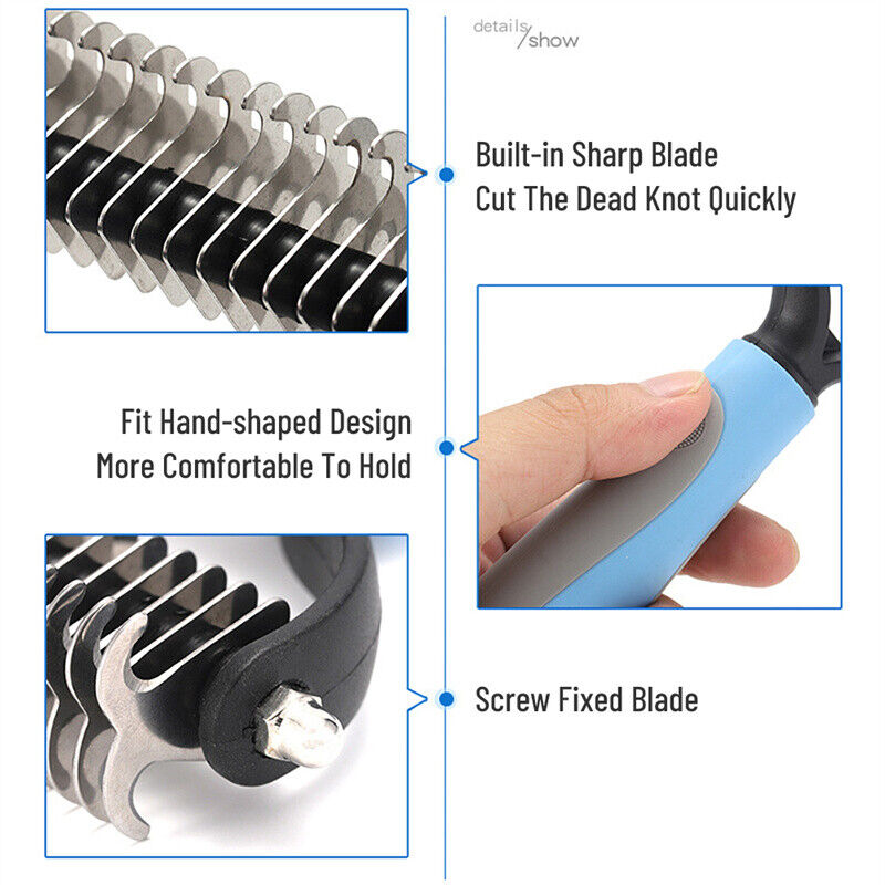 Double-Sided Deshedding Rake - photo 13