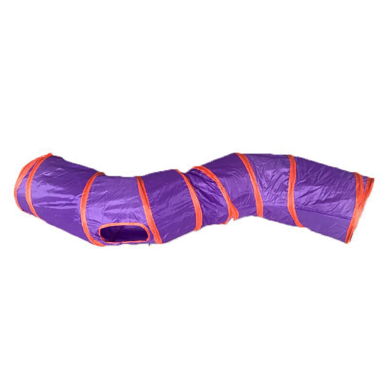 Cat toy S-shaped cat tunnel foldable cat tunnel - photo 5