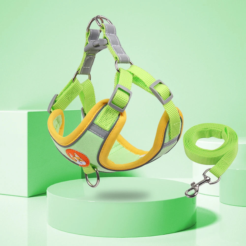 Reflective No-Pull Harness & Leash Set - photo 5