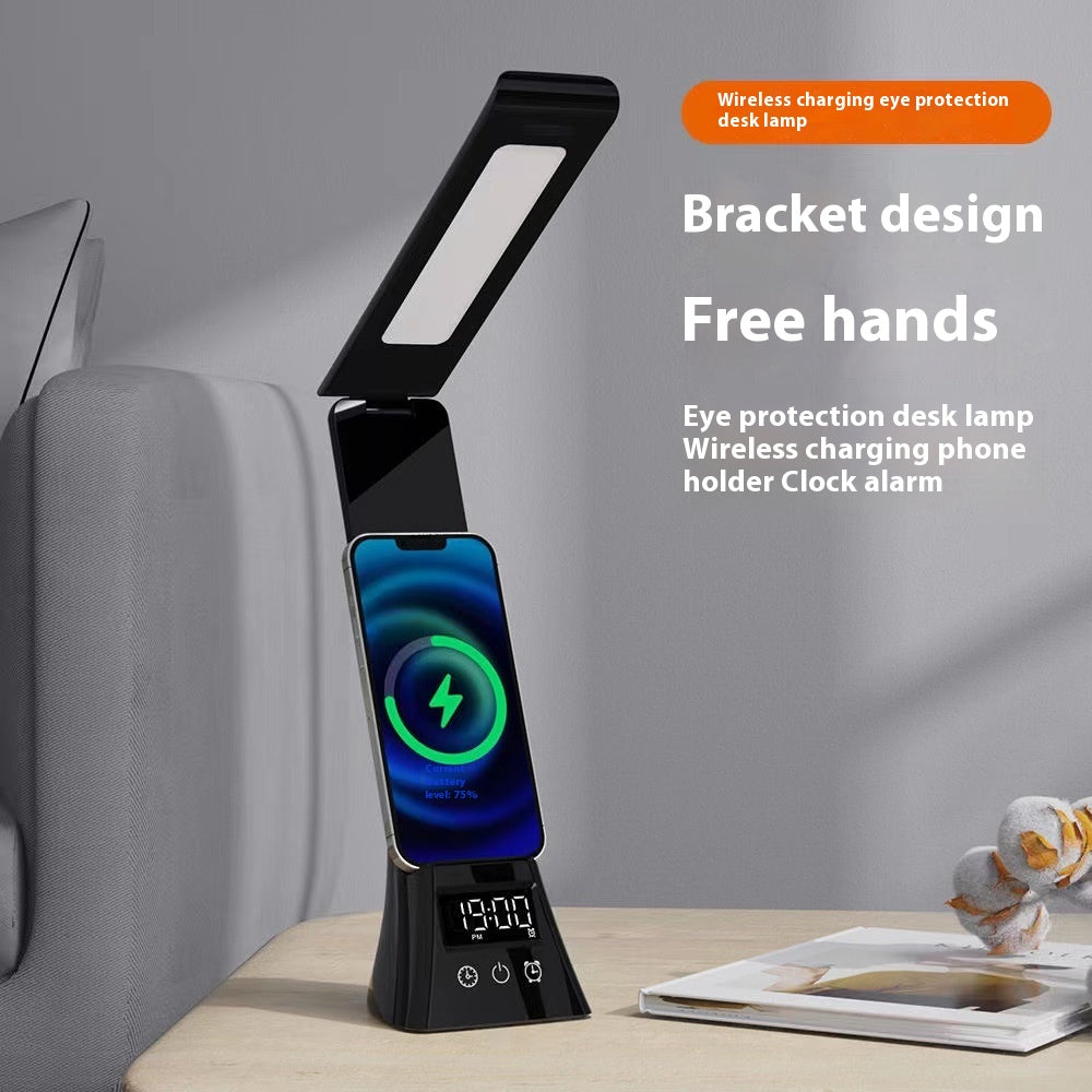 LED Smart Desk Lamp Wireless Charger Fast Charging - photo 6