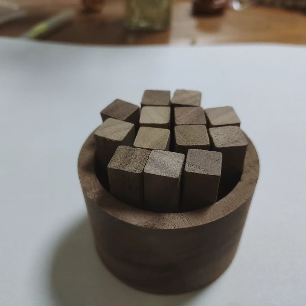 Small Firewood Pile Essential Oil Wood Aromatherapy Aroma Diffuser Black Walnut Beech Wood Car Decorations - photo 18
