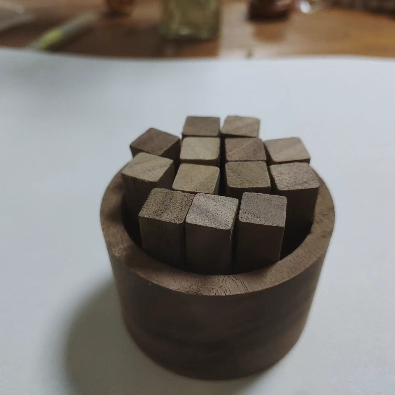 Small Firewood Pile Essential Oil Wood Aromatherapy Aroma Diffuser Black Walnut Beech Wood Car Decorations - photo 18