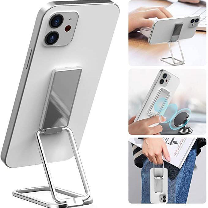 Foldable Mobile Phone Holder Ring Buckle Retractable Desktop CellPhone Stand Car Magnetic Bracket Office Accessories - photo 16