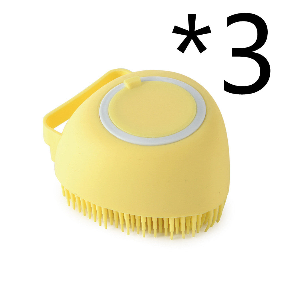 Silicone Bath Massage Gloves for Pets - photo 3