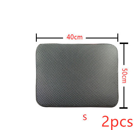 Double-Layer Cat Litter Trapping Mat - photo 20