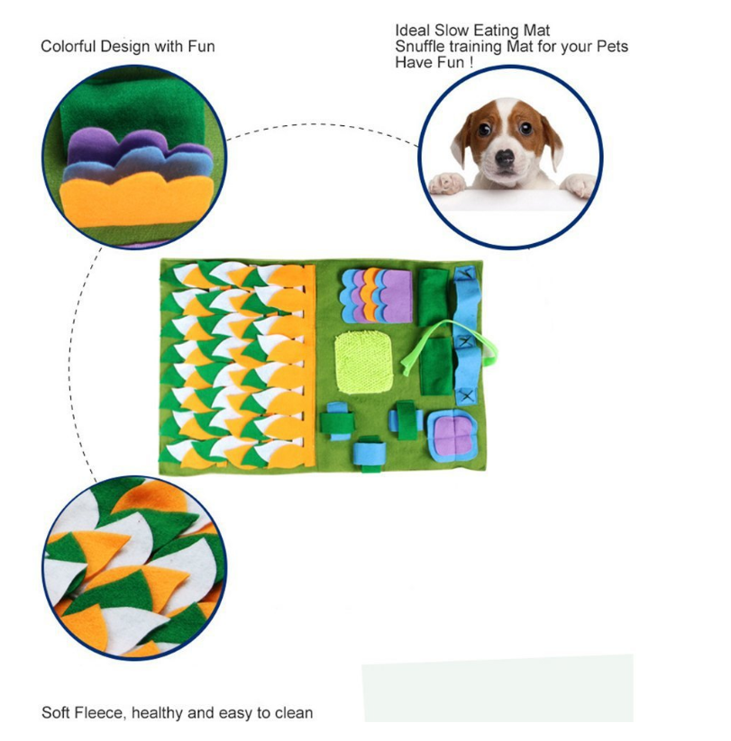Pet Training Blanket Detachable Stitching Dog Sniffing Pad - photo 11