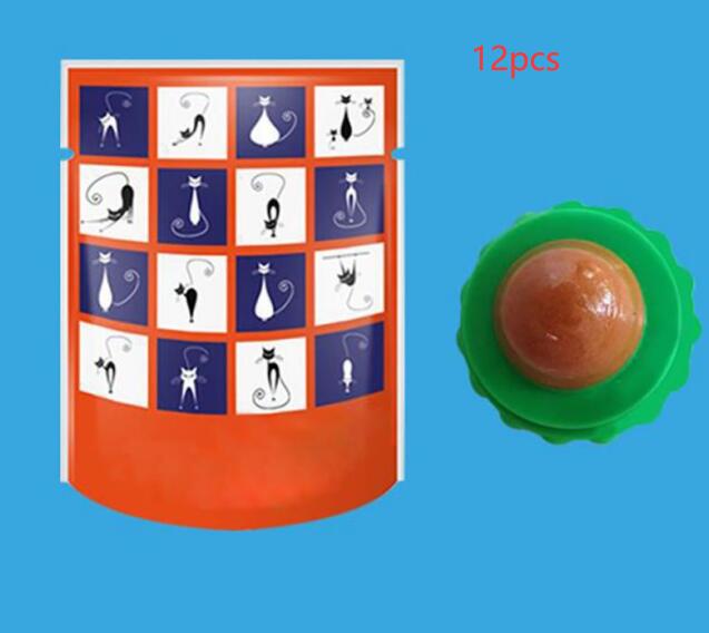 Pet Cat Sugar Energy Ball Lick Toys Catnip - photo 11