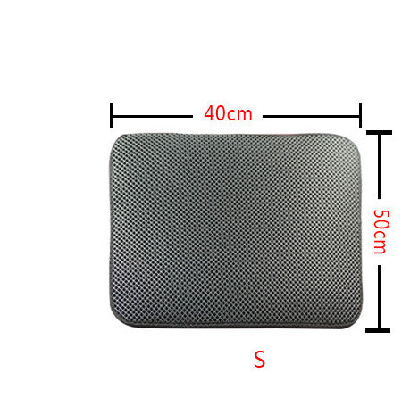 Double-Layer Cat Litter Trapping Mat - photo 22