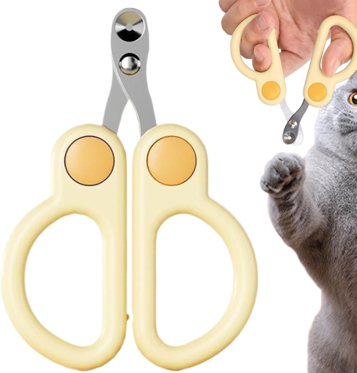 Pet Nail Clippers, Best Cat Nail Clippers And Claw Trimmer, Portable Cat Clippers Paw Trimmer, Special Grooming Tool, Professional Pet Nail Clippers Best For A Cat, Puppy, Kitten & Small Dog - photo 4