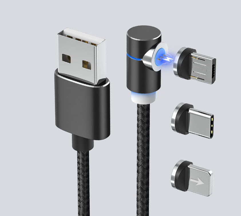 Magnetic Cable LED Magnet Charger Cable USB Cable & USB Type-C USB C - photo 8