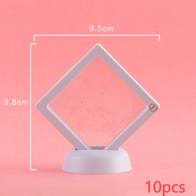 3D Jewelry Coin Display Stand Case Rack Collections Storage Box For Earring Gems Ring Doll Coin Badge Medal Holder - photo 5