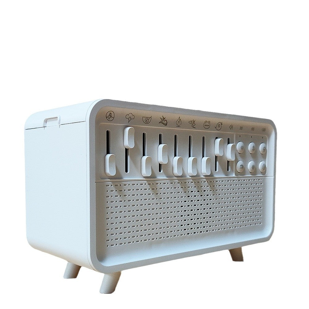 3 In 1 Bluetooth Speaker White Noise Sleep Night Light Humidifier All-in-one Machine Free Combination Of 8 Group Nature Sound - photo 4