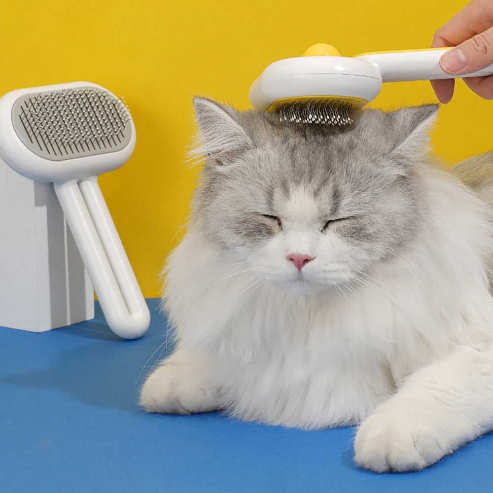 Massage Grooming Brush for Cats & Dogs
