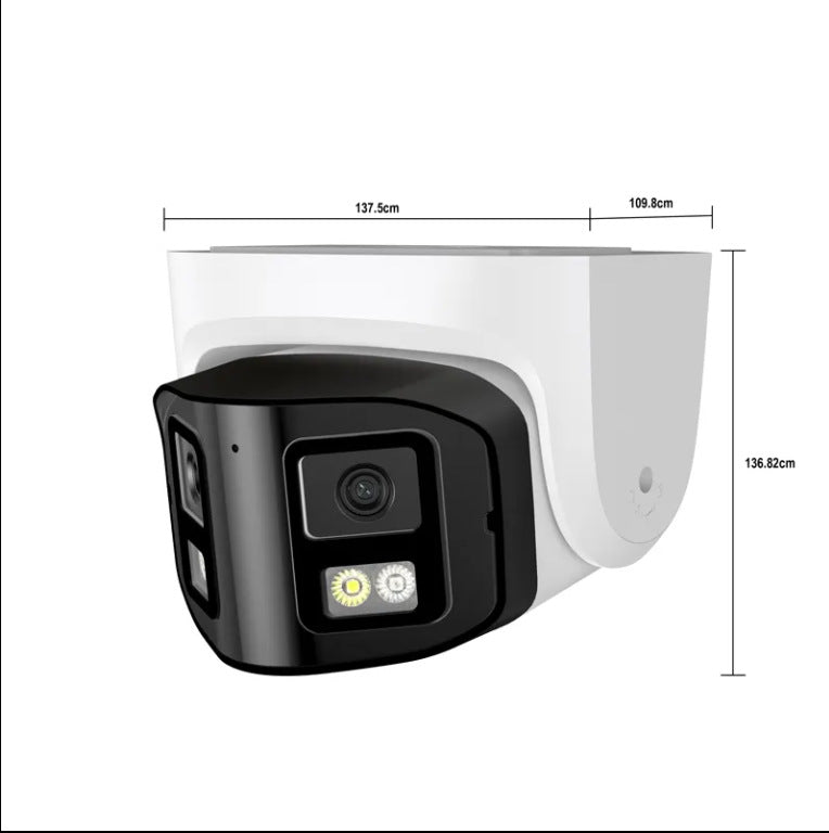 4MP Dual-lens IP Safety Belt Panoramic CCTV Webcam - photo 4