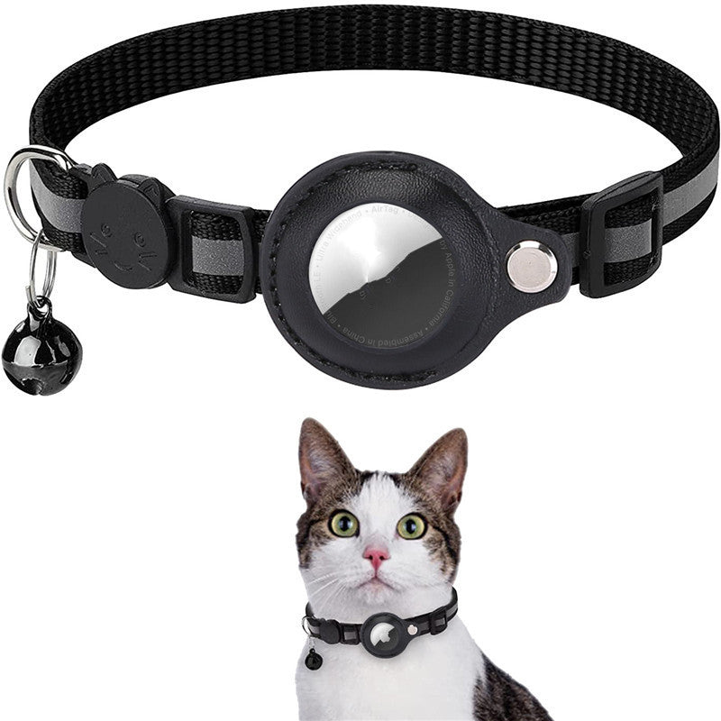 Reflective Collar Waterproof Holder Case For Airtag Air Tag Airtags Protective Cover Cat Dog Kitten Puppy Nylon Collar - photo 17