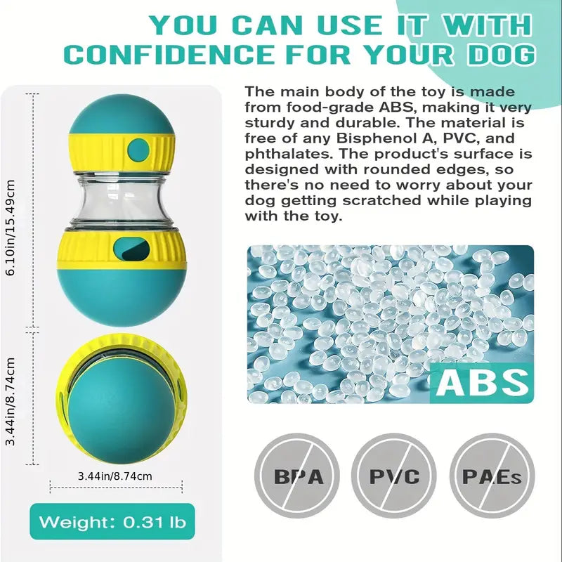 Adjustable Treat Dispenser Puzzle Toy