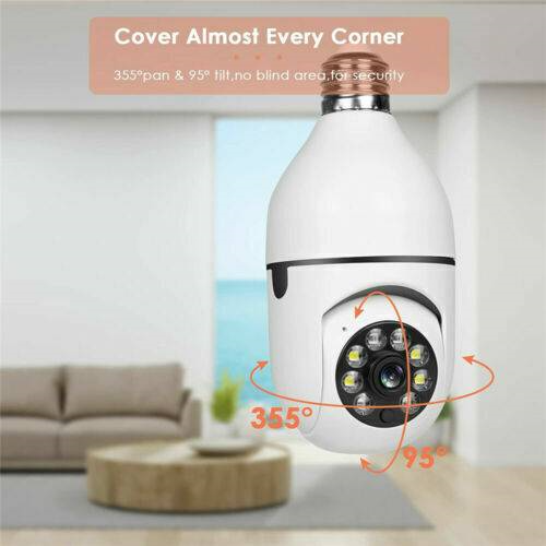 Light Bulb Security Camera 1080P WiFi - photo 8