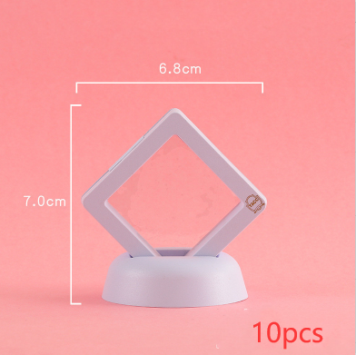 3D Jewelry Coin Display Stand Case Rack Collections Storage Box For Earring Gems Ring Doll Coin Badge Medal Holder - photo 20